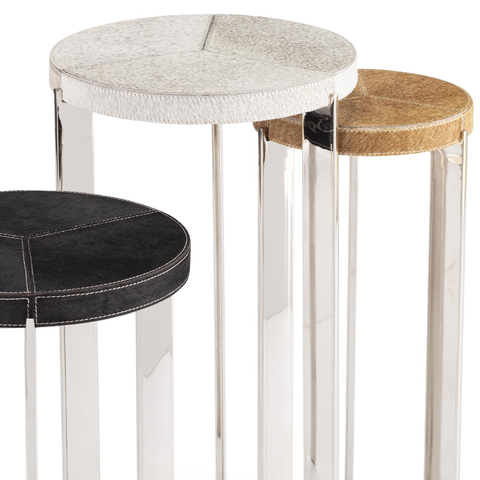Andres Hair on Hide Mixer Table Set | Regina Andrew Detroit